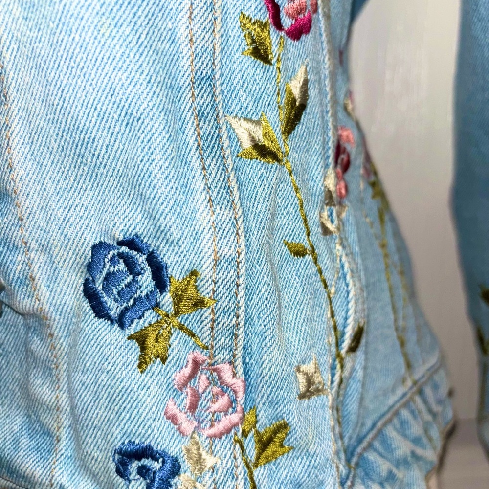 Newport News Sky Blue Denim Jacket - Picture 5 of 10